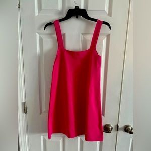 zara mini pink summer dress size small